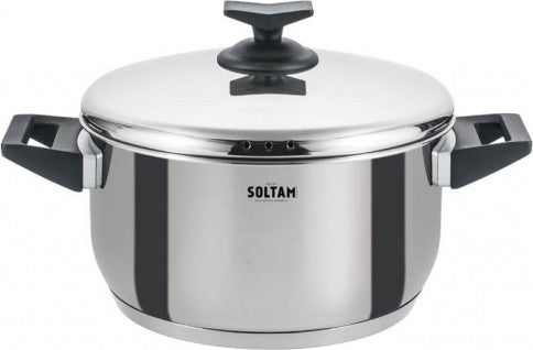 סיר סולתם 3.5 ליטר 20 ס"מ - סדרת אביב-סירי נירוסטה-Soltam סולתם-סופר הום