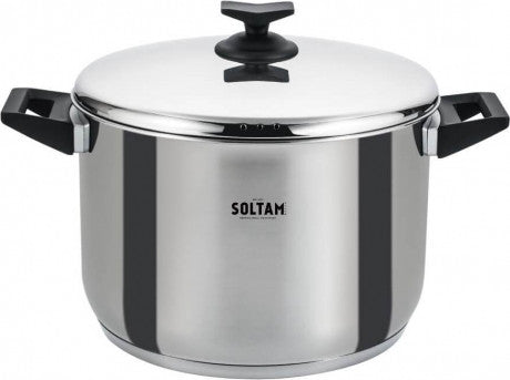 סיר סולתם 5 ליטר 20 ס"מ- סדרת אביב-סירי נירוסטה-Soltam סולתם-סופר הום