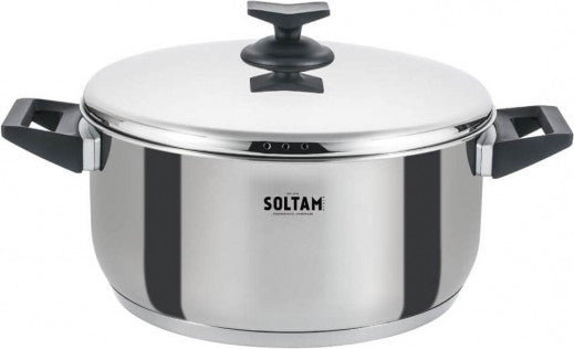 סיר סולתם 24 ס"מ - סדרת אביב-סירי נירוסטה-Soltam סולתם-סופר הום