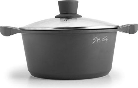 סיר יציקה שחור-סירי אלומיניום-Naaman נעמן-2.1 ליטר-סופר הום