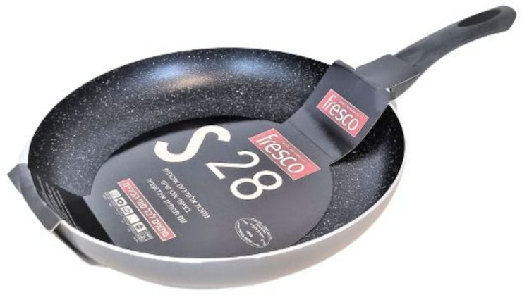 מחבת מצופה 2.5 מ"מ - 2 גדלים-מחבתות אלומיניום-Fresco-28 ס"מ-סופר הום