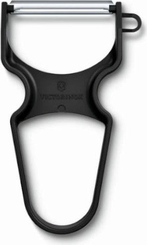 קולפן חלק Rapid - שחור/אדום-קולפן ירקות-Victorinox-שחור-סופר הום