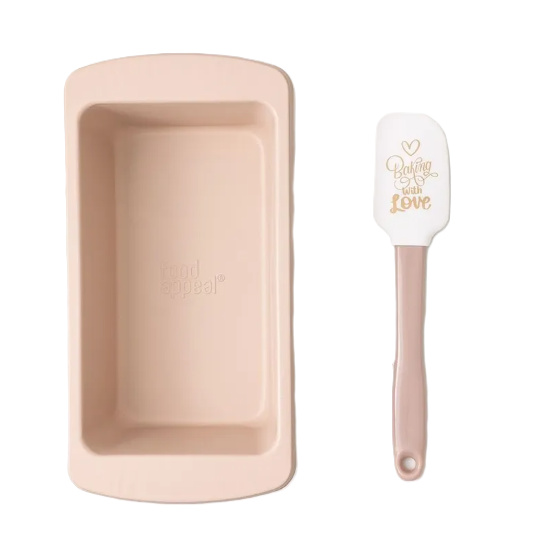 מארז אפייה - תבנית אינגליש קייק + לקקן מוקה-סט כלי אפייה-Food Appeal-סופר הום