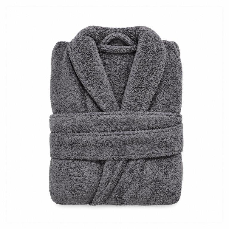 חלוק רחצה פרימיום אופוויט S-M-חלוק מגבת-Cotton Avenue-S-M-אפור פלדה-סופר הום