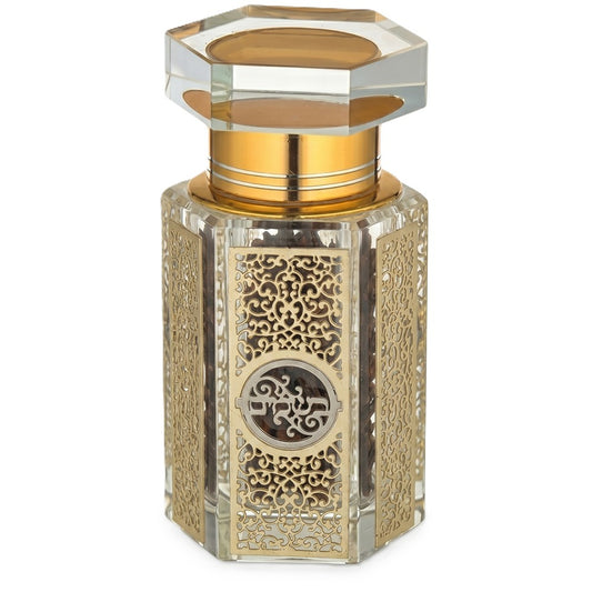 כלי לבשמים מקריסטל עם עיטור-בשמים להבדלה-ART JUDAICA-סופר הום