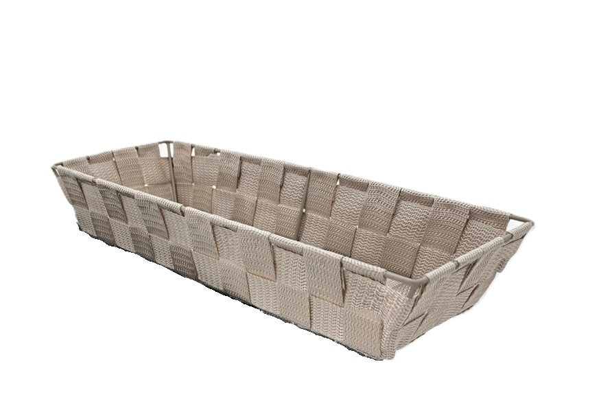 מגש רצועות - מגוון מידות-סלסלה מעוצבת-Bella Casa-28×20×6 ס"מ-סופר הום