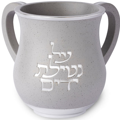 נטלה מהודרת מפולימר אפור - 14 ס"מ-נטלה פולירזין-ART JUDAICA-סופר הום