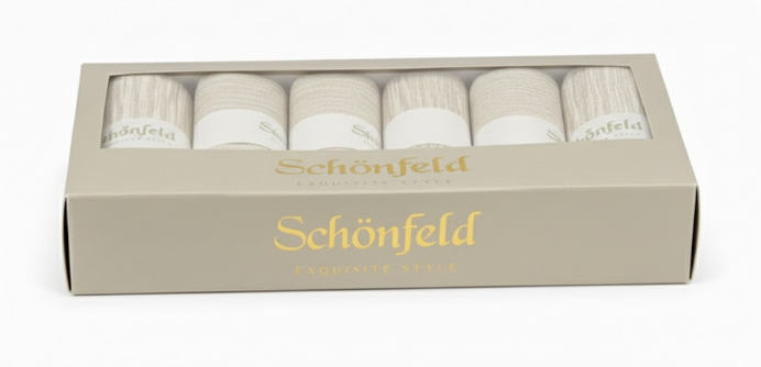 סט 6 מפיות – דגם BOSTON-מפיות שולחן-Schonfeld Collection-סופר הום