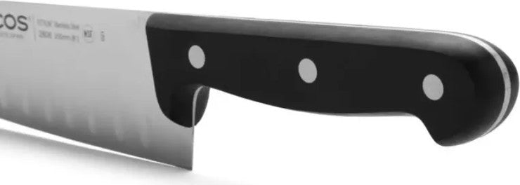 סכין שף 20 ס"מ להב עם שקעים-סכין מטבח-ARCOS-סופר הום