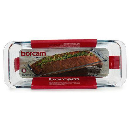 תבנית אינגליש זכוכית - 28*12 ס"מ-תבניות זכוכית-Borcam-28 ס"מ-סופר הום