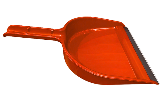 כף אשפה עם גומי-יעה-BEN AMI-אדום-סופר הום