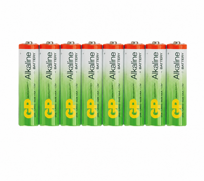 מארז 8 סוללות - AAA GP ALKALINE RED
