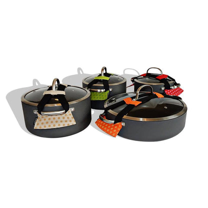 רצועה לנעילת מכסה סיר-מכסה לסיר-Panda-אדום-סופר הום