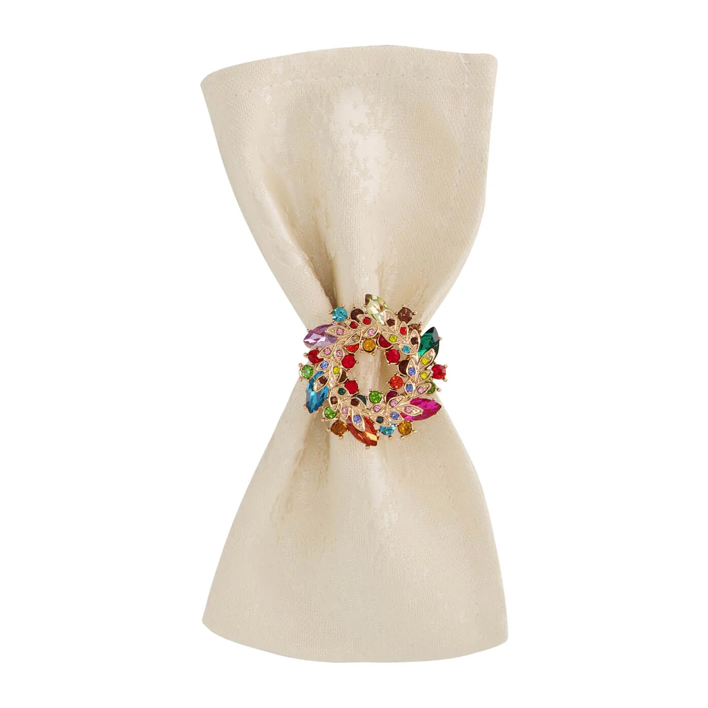 סט 6 חבקים יוקרתיים למפיות דגם צבעוני-חבקים למפיות-ARTEX HOME-סופר הום