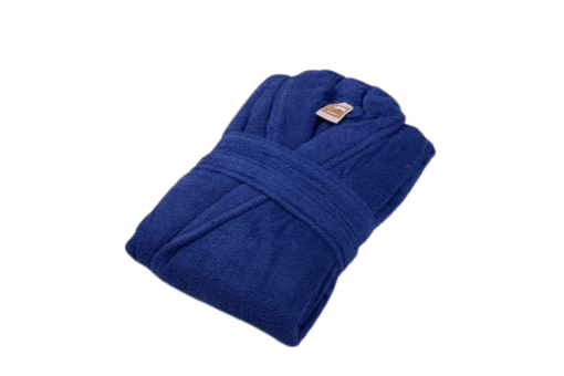 חלוק מגבת כותנה למבוגר - מגוון צבעים-חלוק מגבת-Cotton Avenue-S/M-כחול-סופר הום