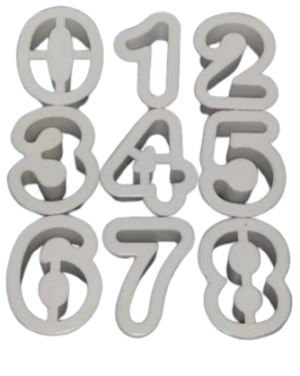 תבנית מספרים מפלסטיק-חותכנים-MAMA-סופר הום