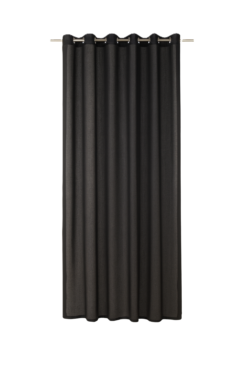 וילון פטרה דמוי פשתן - מגוון צבעים-וילון בד-ASHRAM-שחור-סופר הום