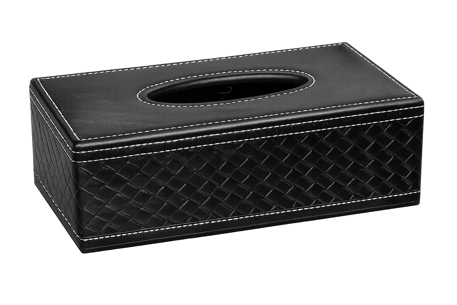 קופסא לטישו דמוי עור-קופסת טישו-Via Home-סופר הום