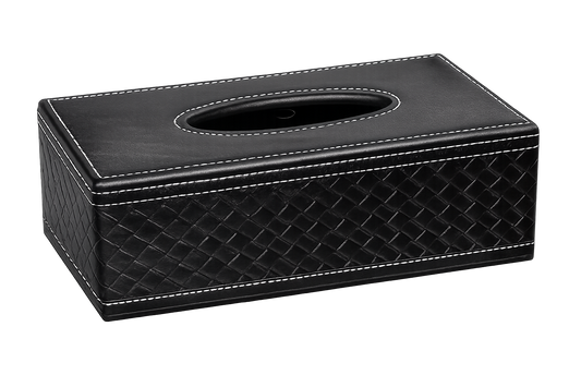קופסא לטישו דמוי עור-קופסת טישו-Via Home-סופר הום
