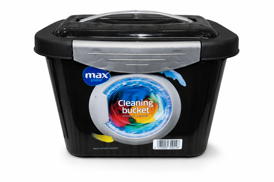 קופסא לאבקת כביסה 2 ליטר-קופסאות לאבקת כביסה-BEN AMI-שחור-סופר הום