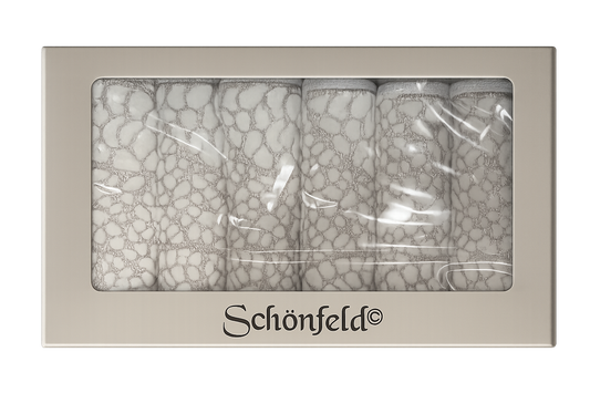 מארז 6 מגבות יוקרתיות-מגבות מהודרות-Schonfeld Collection-סופר הום