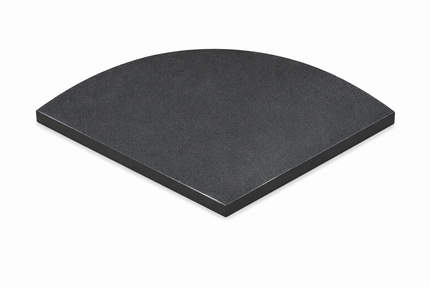 מדף צף פינתי - 25 ס״מ-מדף לקיר-KashGan-שחור-סופר הום