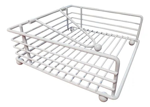 מתקן למפיות מרובע - מגוון צבעים-מעמד מפיות שוכב-סופר הום-לבן-סופר הום