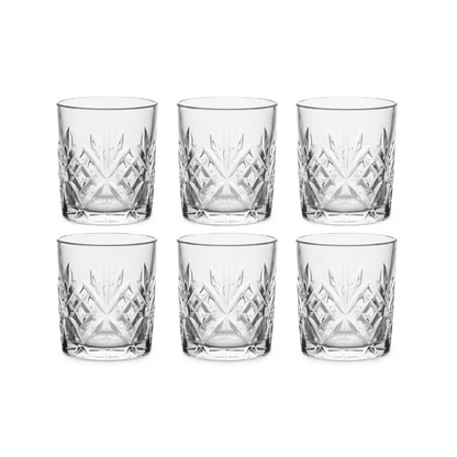 שישיית כוסות זכוכית 230 מ"ל – דגם KB103-1A-כוסות זכוכית-DELI-סופר הום