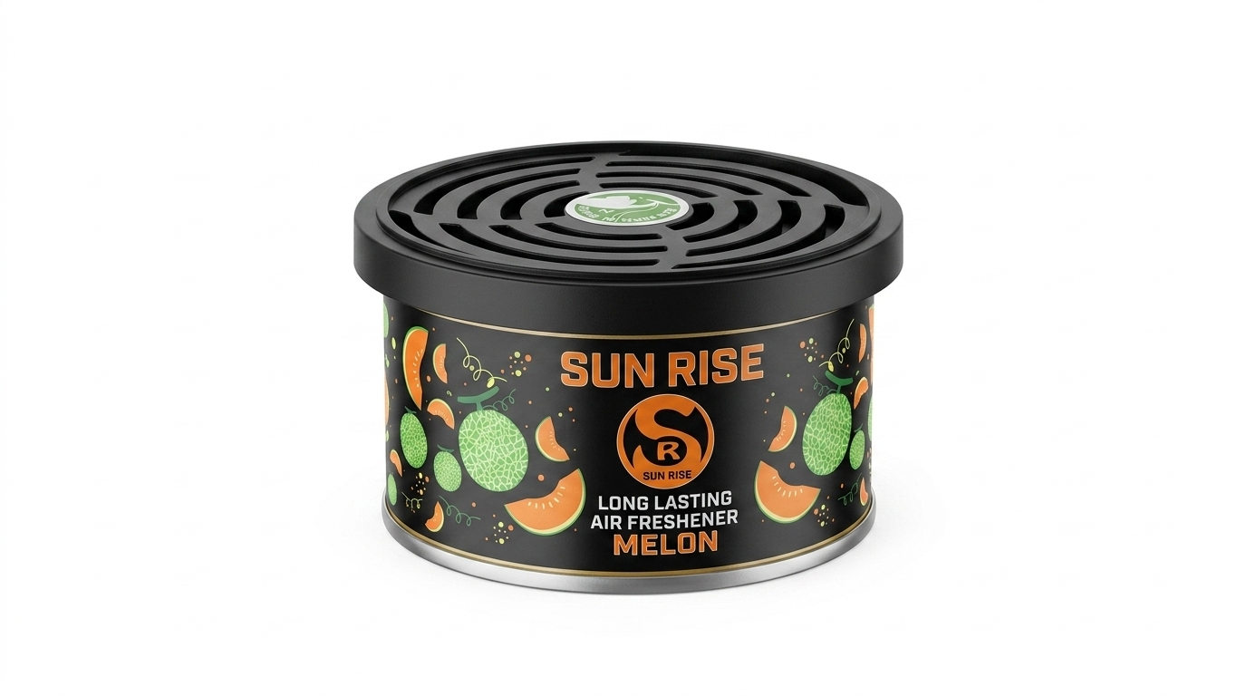 פחית ריח סנרייז במגוון ריחות-מפיץ ריח-SunRise-MELON-סופר הום