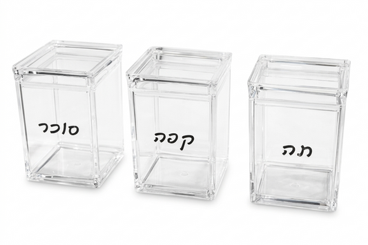 סט תה קפה סוכר אקרילי-סט תה קפה סוכר-KashGan-סופר הום