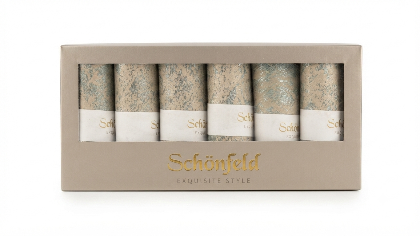 סט 6 מפיות בד דגם פלורידה-מפיות שולחן-Schonfeld Collection-סופר הום