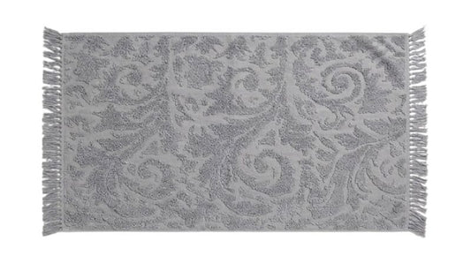 מגבת FRINGED 90*50 ס"מ - כחול/אפור-מגבת ידיים-HASPER-אפור-סופר הום