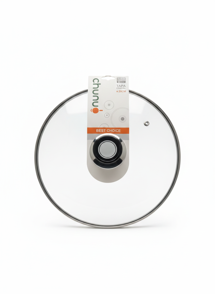 מכסה פיירקס לסיר 28 ס"מ-מכסה לסיר-SUPERHOME סופרהום-סופר הום