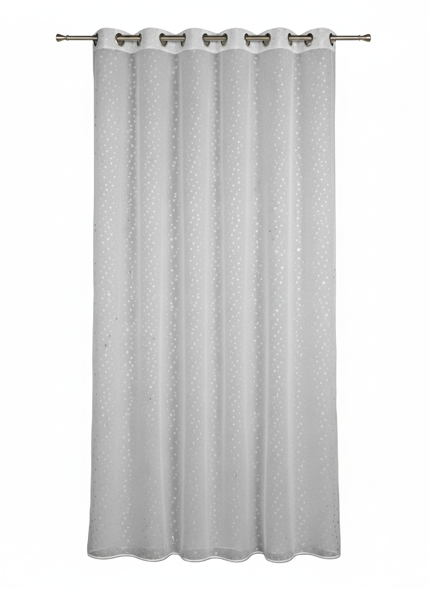 וילון קרמן – דמוי פשתן - מגוון צבעים-וילון בד-ASHRAM-לבן-סופר הום