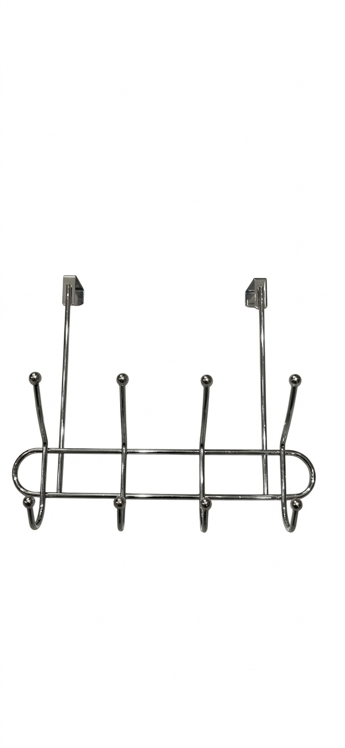 קולב 4 ווים ניקל לדלת רחבה-וו תליה-Tropical-סופר הום