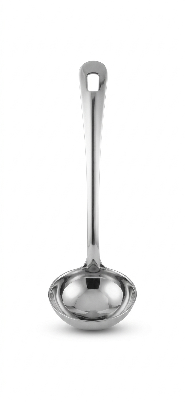 מצקת נירוסטה - 23 ס''מ-כף הגשה-סופר הום-סופר הום