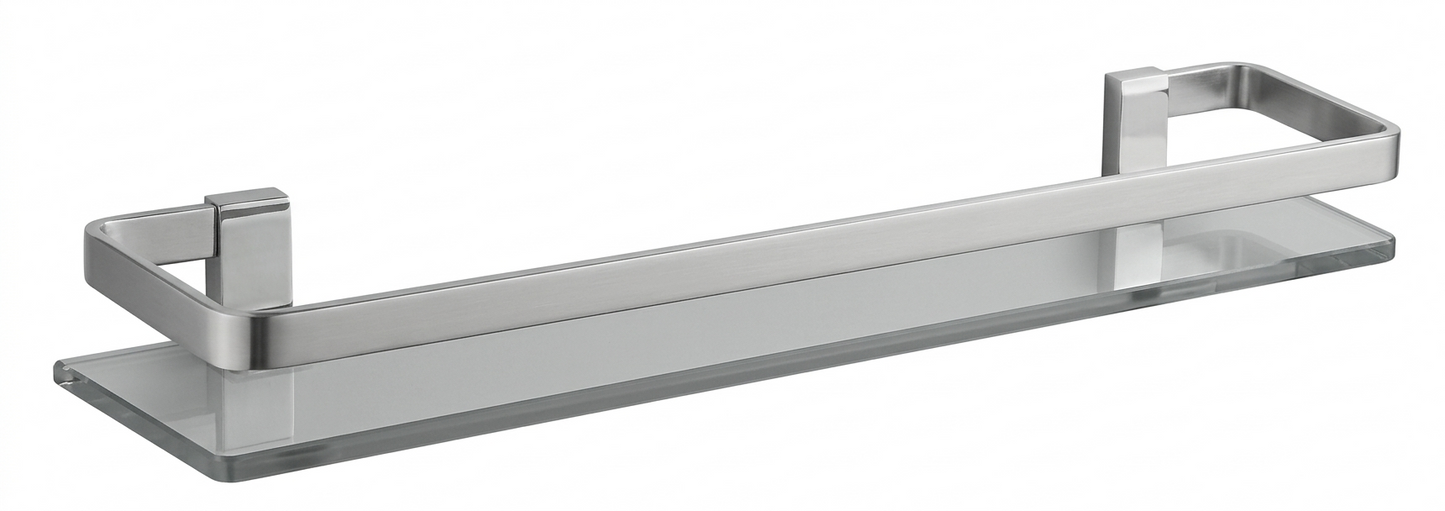 מדף זכוכית - מלבני-מדף לקיר-Goccia-סופר הום