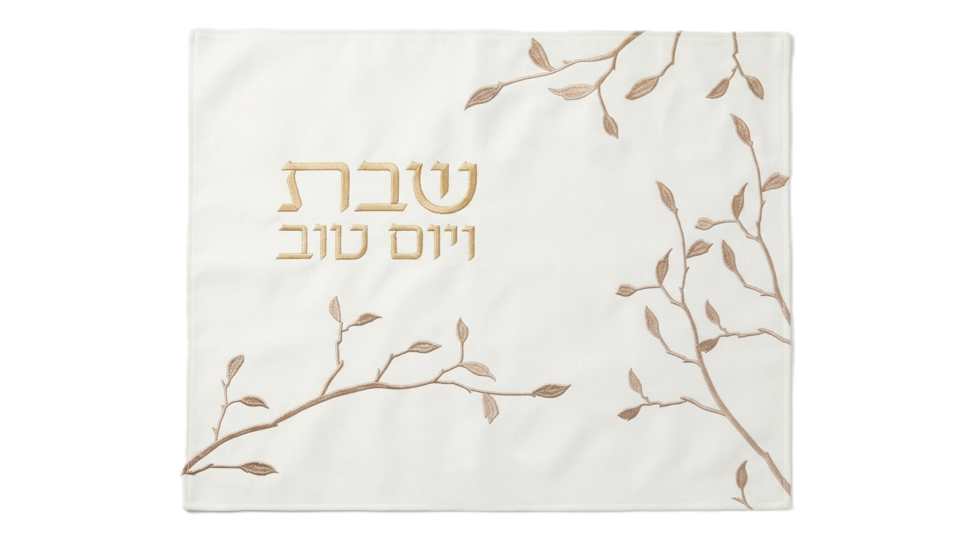 כיסוי חלה דמוי עור - מגוון דגמים-כיסוי חלות דמוי עור-Schonfeld Collection-שבת ויו"ט-עלים-סופר הום