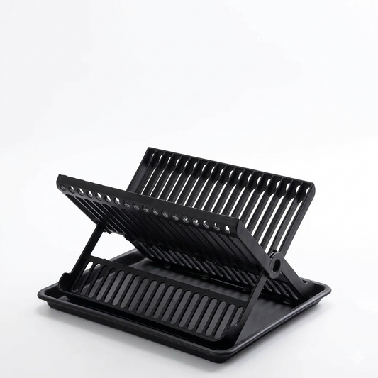 מייבש כלים מתקפל - מבחר צבעים-מייבש כלים-Plasticforte-שחור-סופר הום