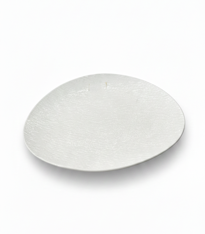 צלחות פורצלן NEW BON CHINA SIMPLE WHITE - מגוון גדלים-צלחת ראשונה-GOLYAN-33X22X2.5 ס''מ-סופר הום