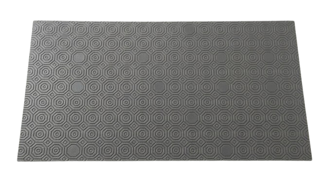 משטח PVC רב שימושי-משטח אפייה-Home Design-אפור כהה-סופר הום