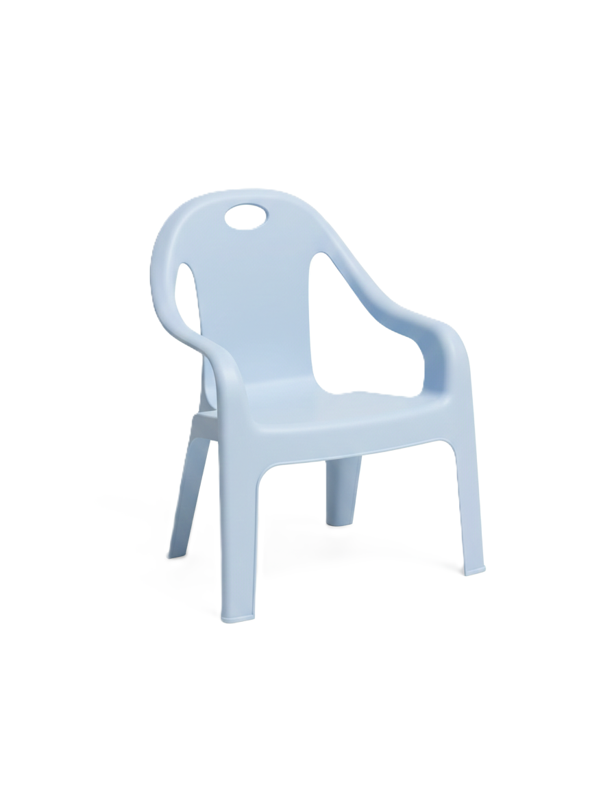 כיסא לילדים - דגם לאקי - מגוון צבעים-כסא ילדים-Starplast-אפור-סופר הום