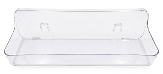 מדף הדבקה CLEAR - 8.5*11*32 ס"מ-ארגוניות למקרר-ItalPlast-סופר הום