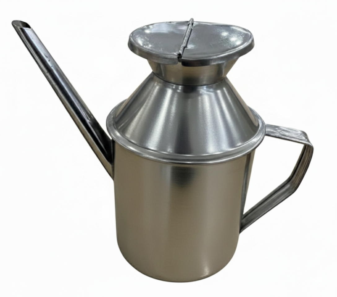 קנקן מזיגה מנירוסטה לשמן זית 500 מ"ל-בקבוק שמן-SUPERHOME סופרהום-סופר הום