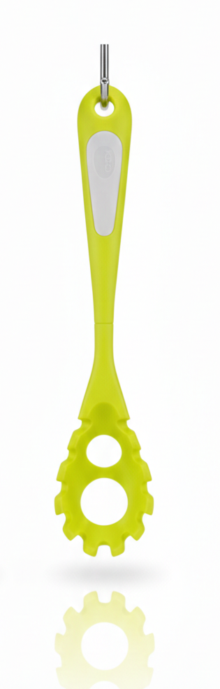 כף פסטה - כתום/צהוב-ששת סיליקון / פלסטיק-סופר הום-צהוב-סופר הום