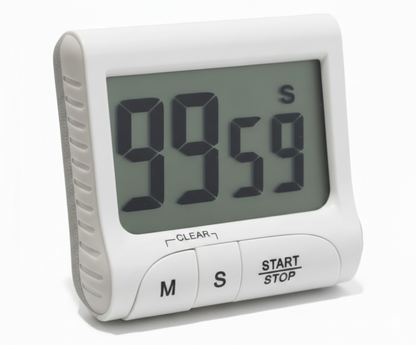 טיימר דיגיטלי צבעוני עם מגנט-טיימר-SUPERHOME סופרהום-לבן-סופר הום