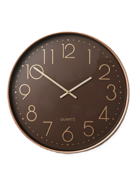 שעון קיר יוקרתי זהב-ברונזה-שעון קיר-א. לויזון-סופר הום