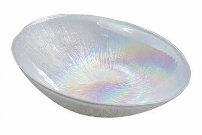 קערה זכוכית - MARTINEZ PEARL-קערות זכוכית-GOLYAN-22x16x5.5 ס"מ-סופר הום