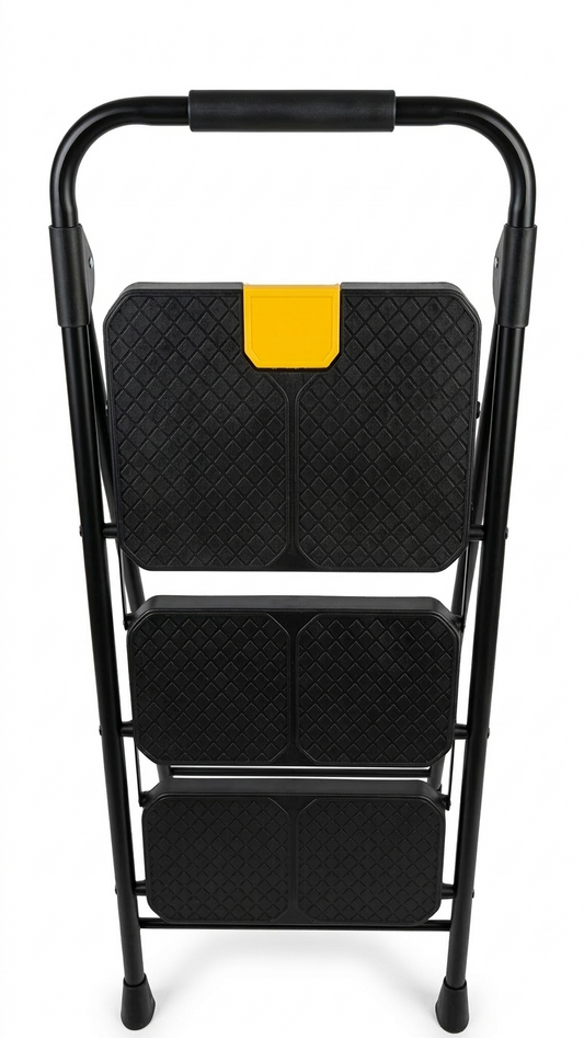 סולם קומות מתכת מחוזק - 3 קומות/4 קומות-סולם-ItalPlast-3 קומות-סופר הום