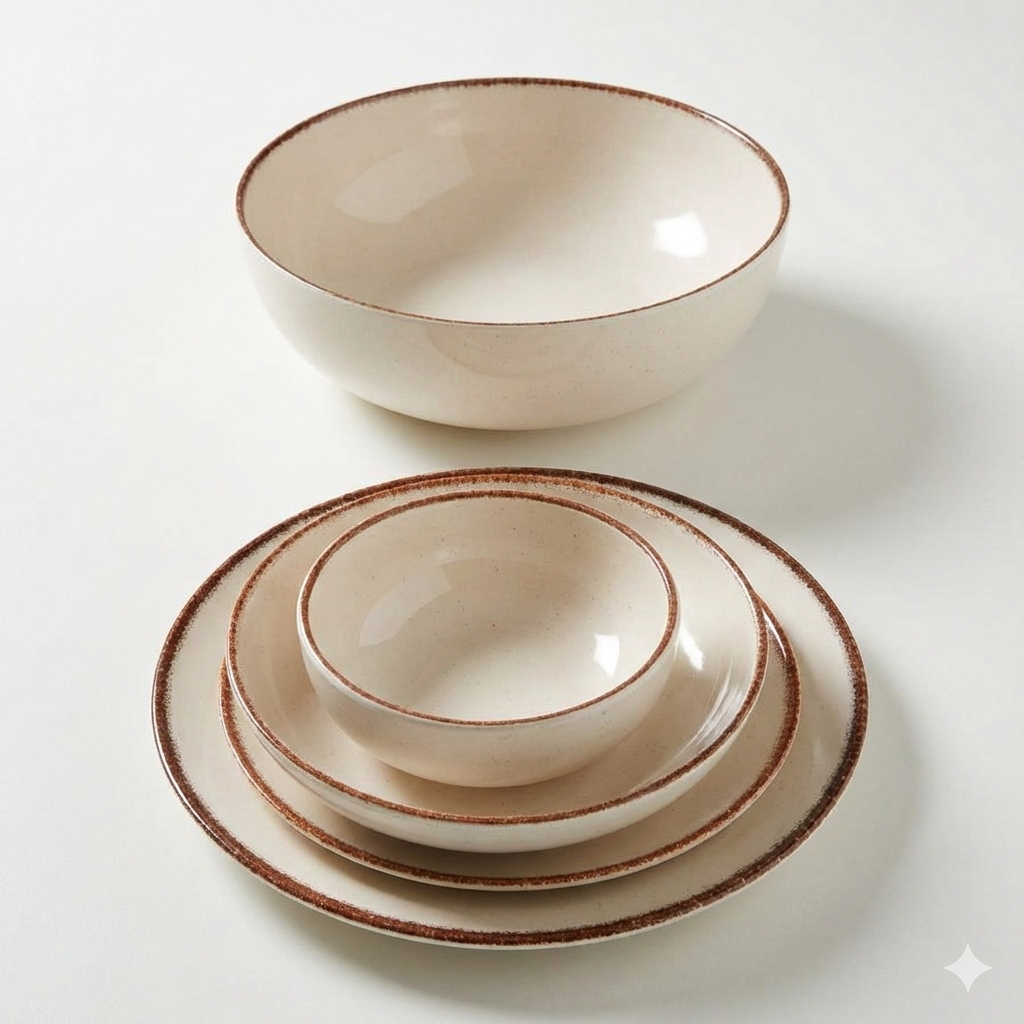 קערית מלמין 14 ס"מ קרם-קערית-Food Appeal-סופר הום